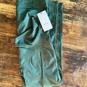 Blanqi Maternity Belly Support Leggings XL Forest Night